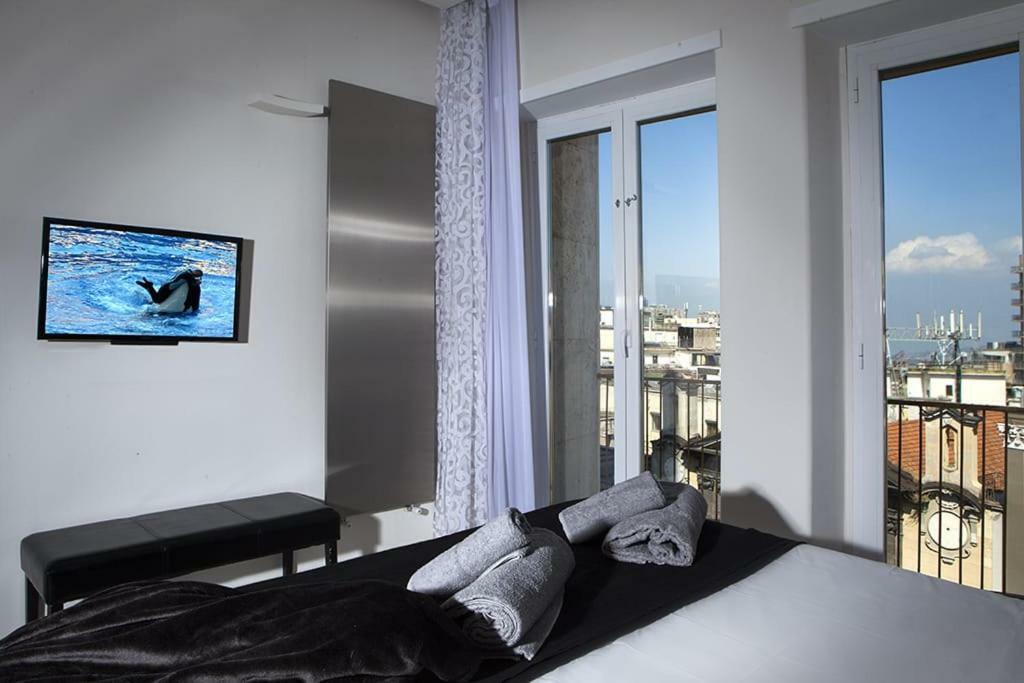 Crystal Skyline Neapolis Appartement Buitenkant foto